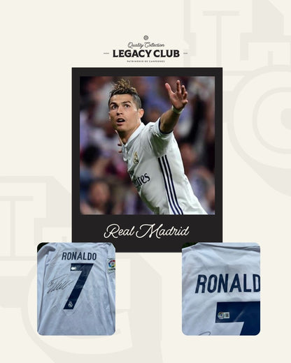 Jersey Firmado Cristiano Ronaldo Real Madrid 2016